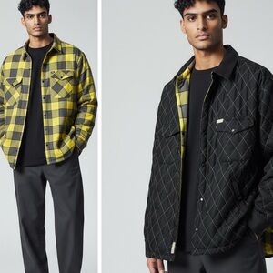 Dixxon Defender Reversible Hi Vis Reflective Streetwear Workwear Jacket Size XXL